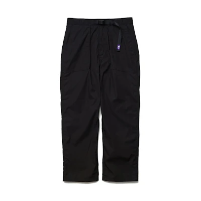 TNF Purple Label Black Unisex Logo Straight-Leg Casual Pants NP5300N-K