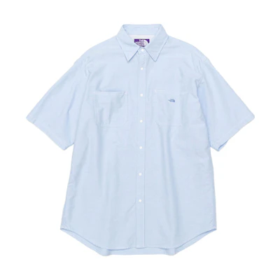 TNF Purple Label Blue Japan Edition Embroidered Shirt NT3208N-SX