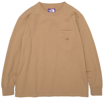 The North Face Purple Label Brown Crewneck Long Sleeve T-Shirt Unisex NT3102N-CO Buy The North Face Purple Label Brown Crewneck Long Sleeve T-Shirt Unisex NT3102N-CO