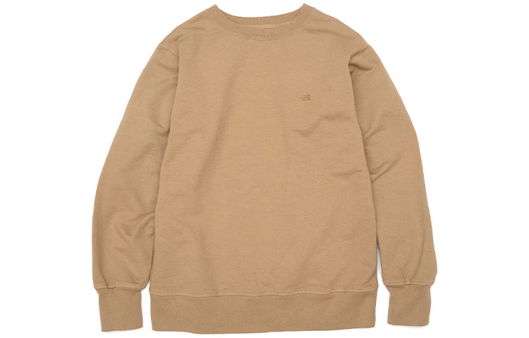 The North Face Purple Label CAMEL Crewneck Pullover Sweatshirt Unisex NT6903N-CO