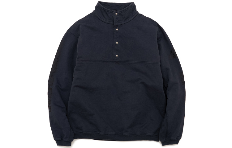 The North Face Purple Label Casual High-Neck Sweatshirt Navy Blue () NT6051N-CH