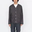 Shop THE NORTH FACE PURPLE LABEL Jaket Kardigan Uniseks Multi-Poket Kelabu Gelap NP2102N-DH