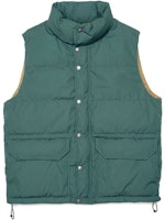 THE NORTH FACE PURPLE LABEL Casual Stand Collar Vest Peacock Green Unisex. ND2158N-YG THE NORTH FACE PURPLE LABEL Casual Stand Collar Vest Peacock Green Unisex. ND2158N-YG
