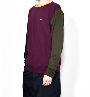 Sudadera Unisex THE NORTH FACE PURPLE LABEL Colorblock Crewneck Burdeos. NT6050N-BU Purchase Sudadera Unisex THE NORTH FACE PURPLE LABEL Colorblock Crewneck Burdeos. NT6050N-BU