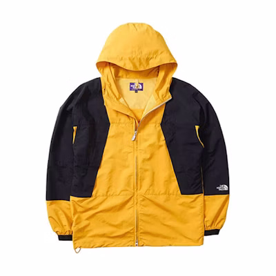 TNF PURPLE LABEL Colorblock Logo Hoodie Jacket Yellow (Japan Exclusive) NP2805N-TY