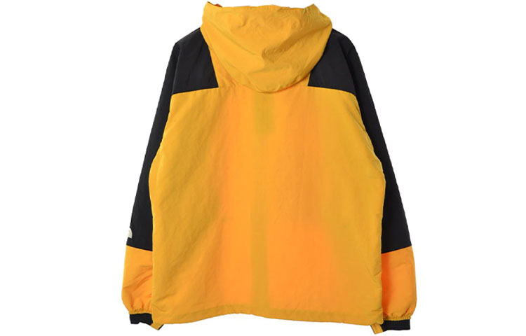 Shop The North Face PURPLE LABEL 拼接配色連帽外套 黃色 (日本限定) NP2805N-TY