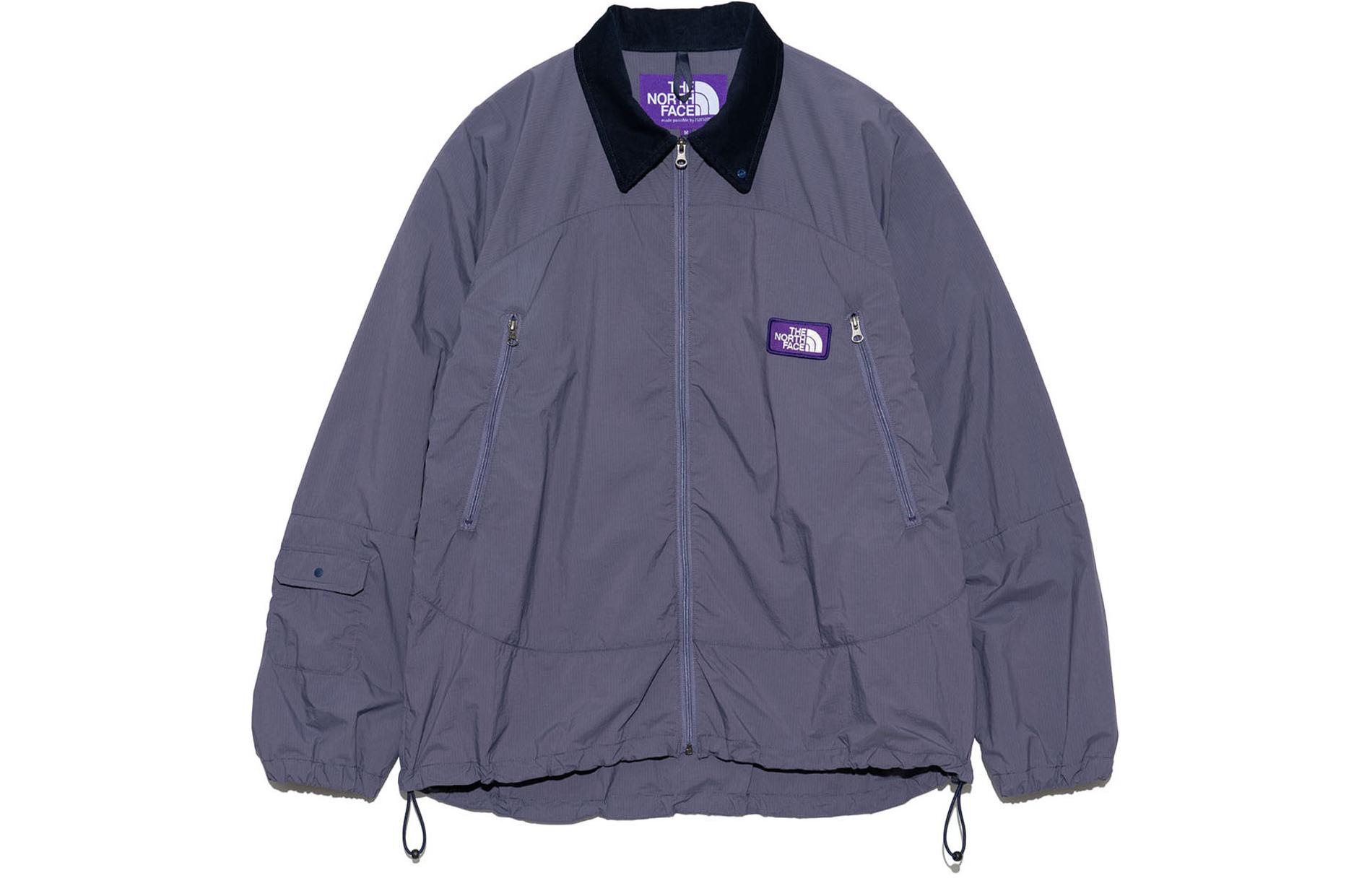 The North Face Purple Label Colorblock Zip Jacket Men’s Gray Purple. NP2406N-DP