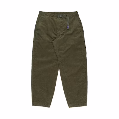 TNF Purple Label Corduroy Loose Casual Pants Olive Green Unisex NT5155N-KG
