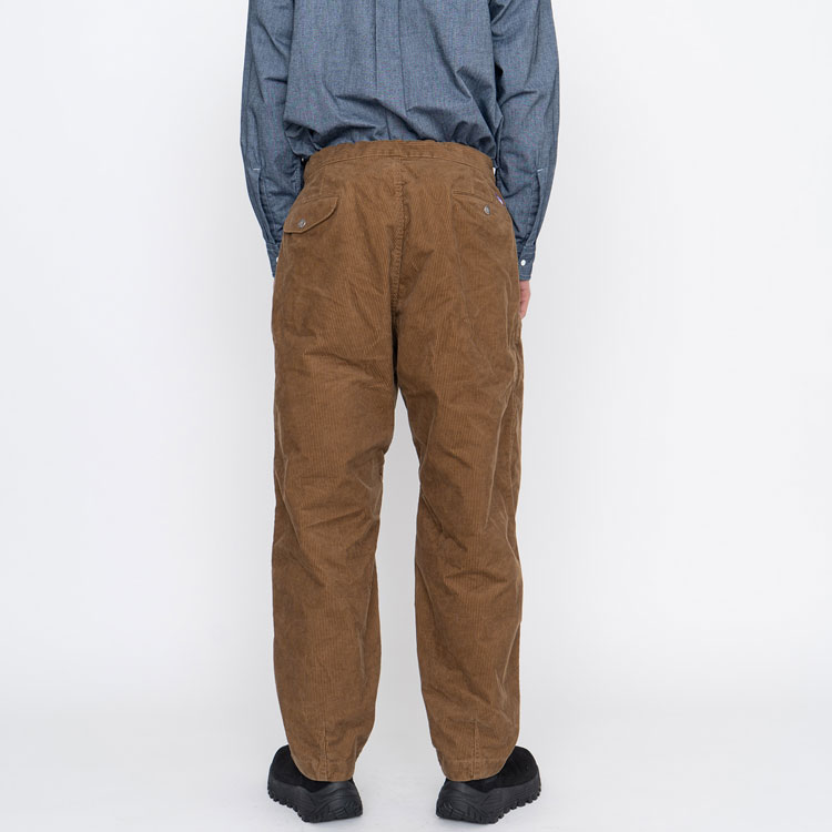 Purchase The North Face Purple Label Seluar Corduroy Loose Fit Kasual Warna Earth Unisex NT5155N-CO