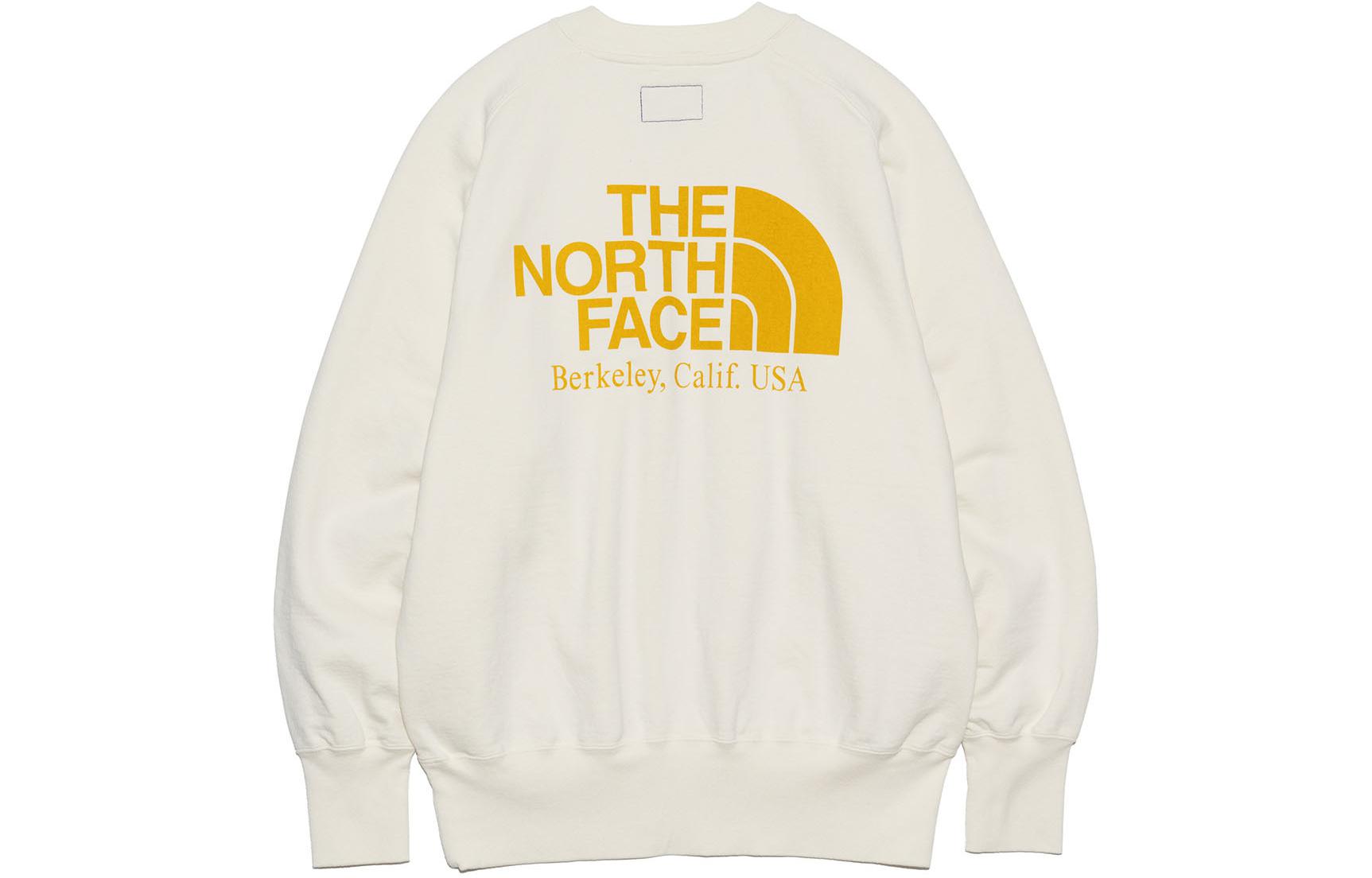 The North Face PURPLE LABEL Crewneck Sweatshirt Ivory NT6401N-IV