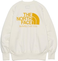 The North Face PURPLE LABEL Crewneck Sweatshirt Ivory NT6401N-IV The North Face PURPLE LABEL Crewneck Sweatshirt Ivory NT6401N-IV