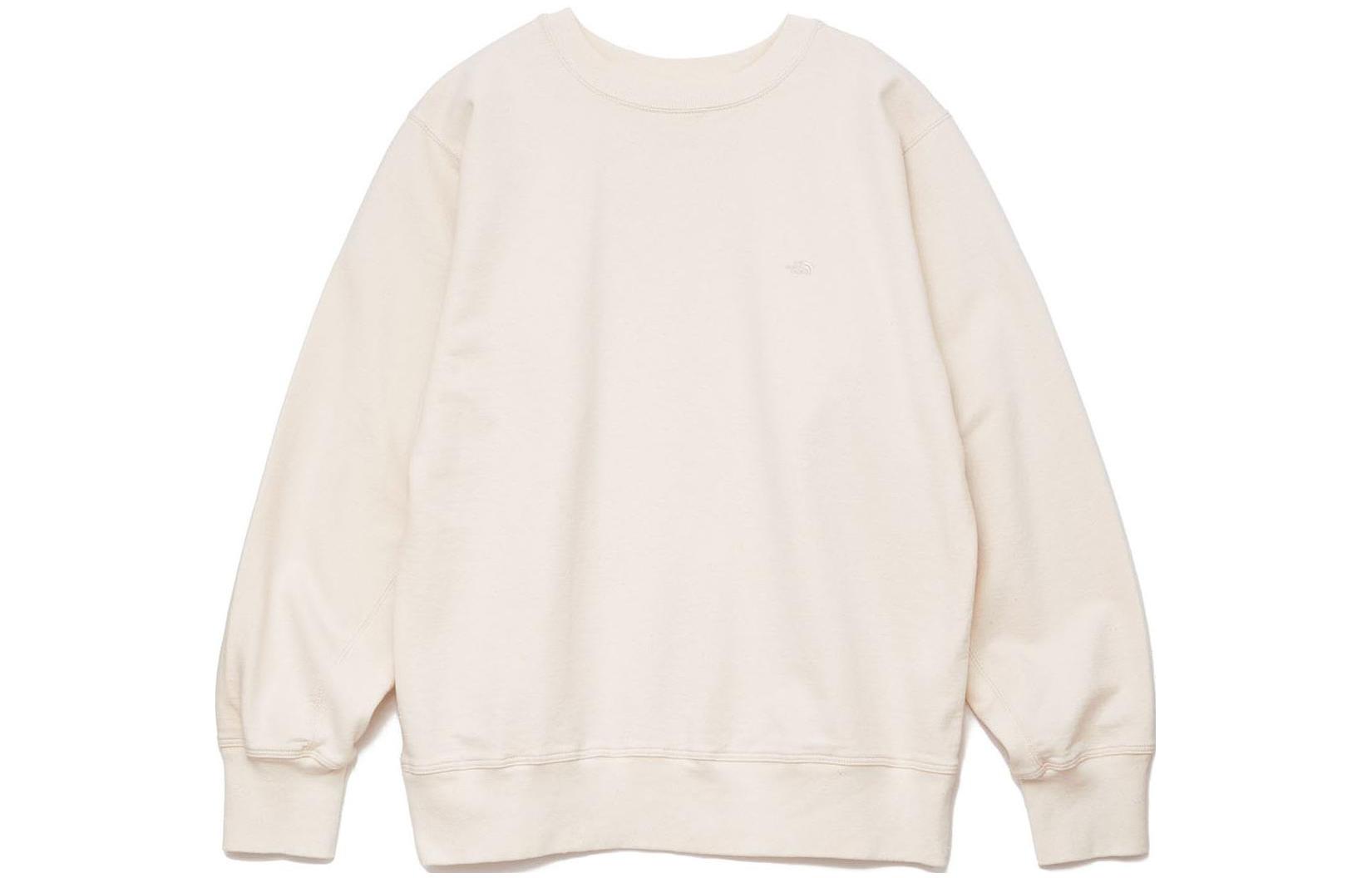 The North Face Purple Label Crewneck Sweatshirt Unisex Natural Color. NT6303N-NA