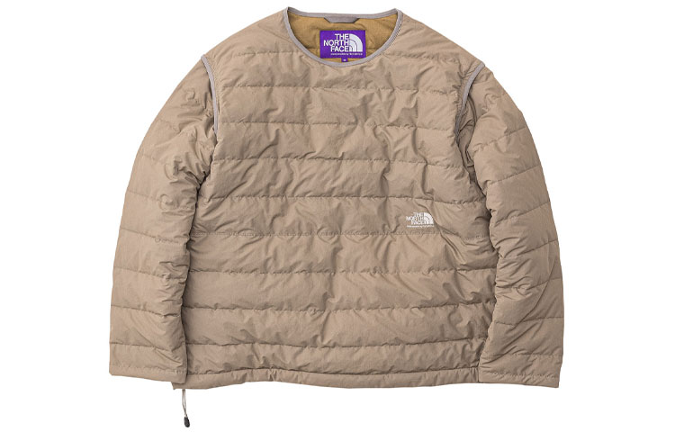 The North Face Purple Label Detachable Sleeve Pullover Jacket Khaki - Unisex ND2163N-BE