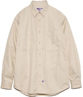 The North Face PURPLE LABEL Double Pocket Field Work Shirt Beige Men NT3363N-BE The North Face PURPLE LABEL Double Pocket Field Work Shirt Beige Men NT3363N-BE