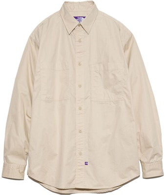 The North Face PURPLE LABEL Kemeja Kerja Lapangan Double Pocket Beige Pria NT3363N-BE Buy The North Face PURPLE LABEL Kemeja Kerja Lapangan Double Pocket Beige Pria NT3363N-BE