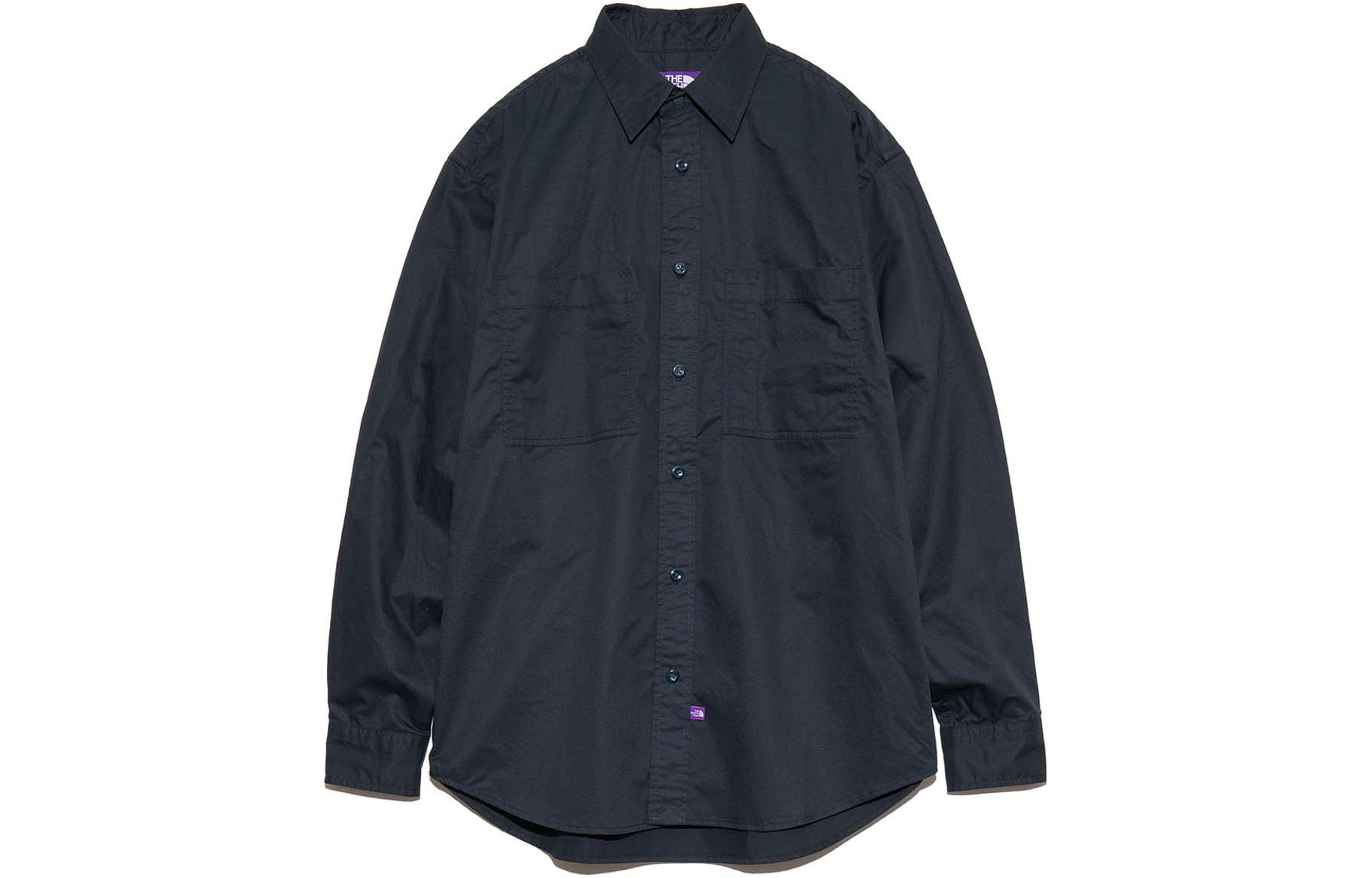 The North Face Purple Label Double Pocket Field Work Shirt Navy Blue NT3363N-N