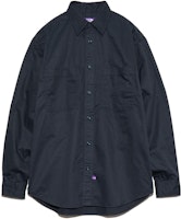 The North Face Purple Label Double Pocket Field Work Shirt Navy Blue NT3363N-N The North Face Purple Label Double Pocket Field Work Shirt Navy Blue NT3363N-N