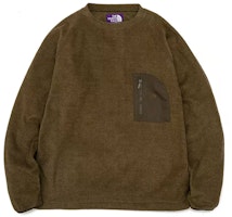 The North Face PURPLE LABEL Fleece Sweatshirt Khaki Brown NA6050N-KK The North Face PURPLE LABEL Fleece Sweatshirt Khaki Brown NA6050N-KK