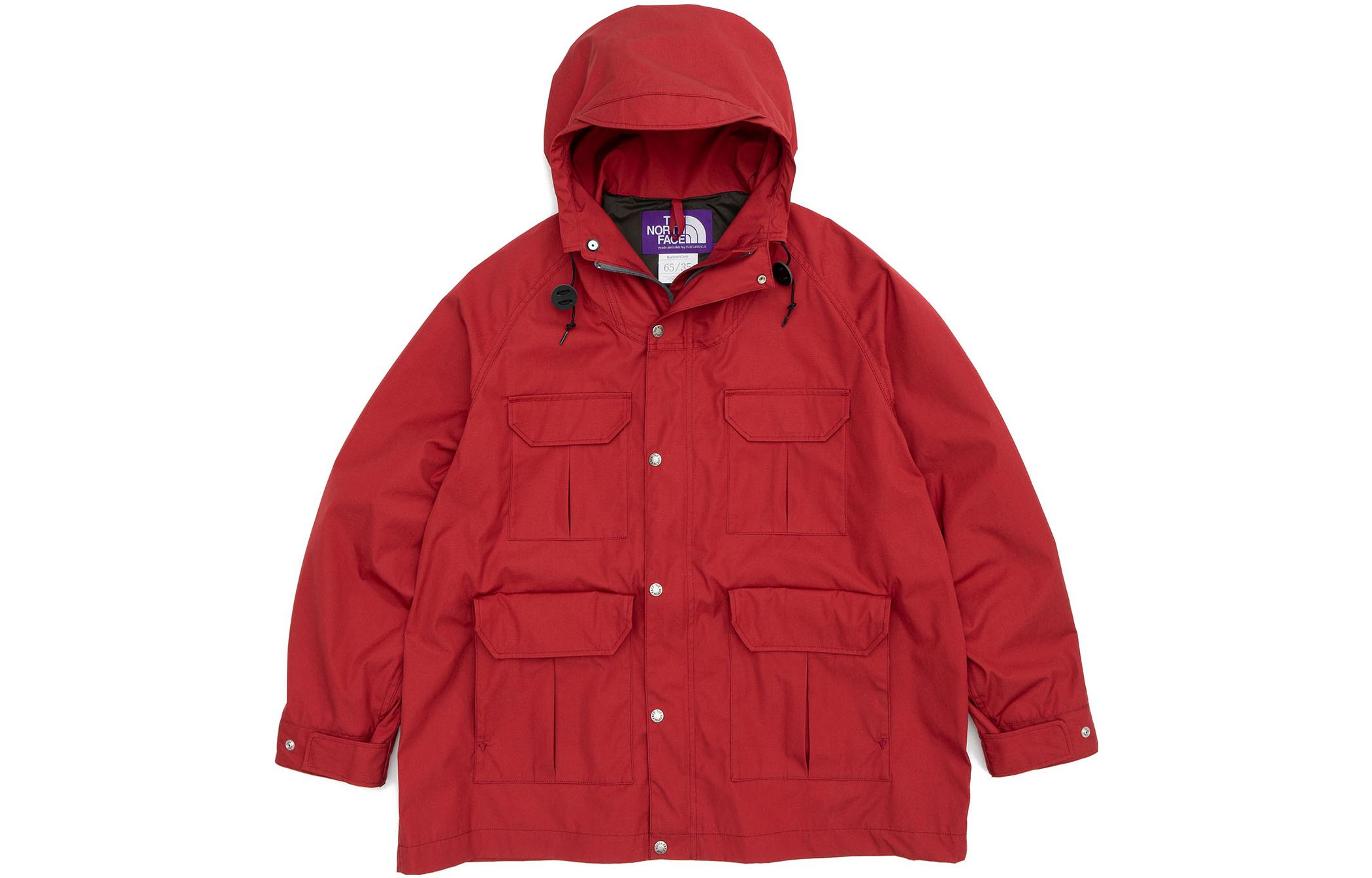 The North Face Purple Label FW22 65/35 Big Mountain Parka Red Unisex Jacket. NP2201N-CI