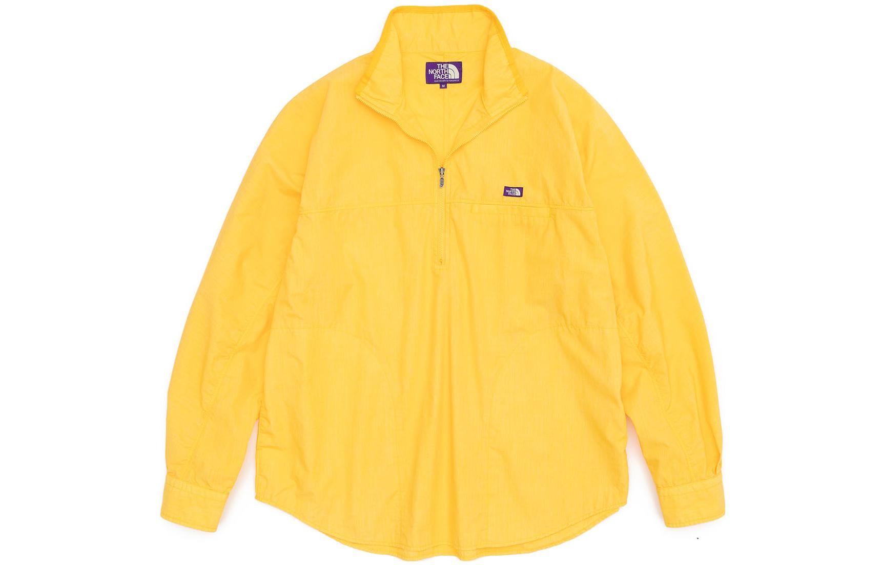 The North Face Purple Label FW22 Garment Dye Yellow Pullover Jacket Men’s NT3250N-Y