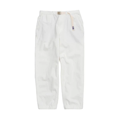 TNF PURPLE LABEL FW22 Solid Color Relaxed Jeans Grey White NT5257N-OW