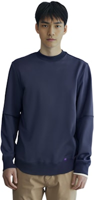 Sudadera Unisex THE NORTH FACE PURPLE LABEL FW23 Navy Crewneck. NT6350N-N Details for Sudadera Unisex THE NORTH FACE PURPLE LABEL FW23 Navy Crewneck. NT6350N-N