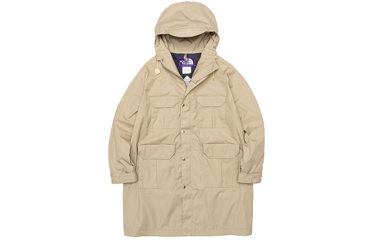 The North Face Purple Label Gore-Tex Infinium Khaki Hooded Jacket情侣款 NP2200N-VB