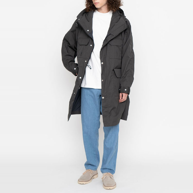 Details for 北面紫标Gore-Tex Infinium多口袋灰色连帽夹克 NP2200N-DH