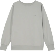 The North Face PURPLE LABEL Gray Basic Crewneck Pullover Sweatshirt NT6903N-AH The North Face PURPLE LABEL Gray Basic Crewneck Pullover Sweatshirt NT6903N-AH