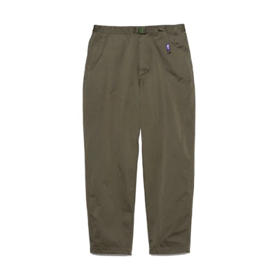 TNF PURPLE LABEL Green Casual Simple Trousers N24FC076-OD