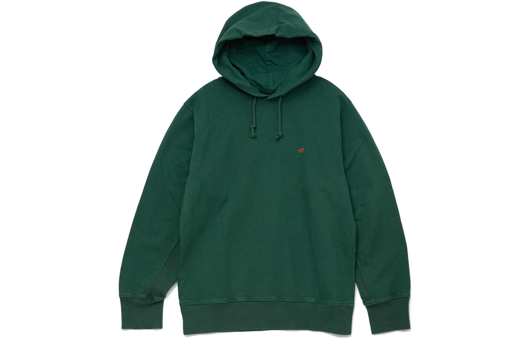 TNF Purple Label Green Logo Embroidery Unisex Hoodie NT6302N-GO