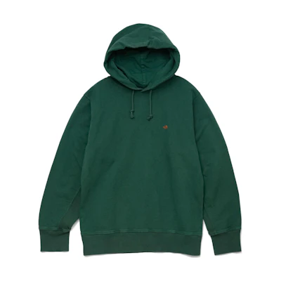 TNF Purple Label Green Logo Embroidery Unisex Hoodie NT6302N-GO