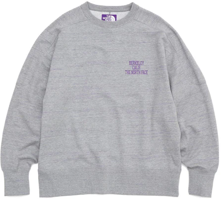 The North Face Purple Label 灰色圓領Logo設計男女款衛衣 NT6250N-Z Buy The North Face Purple Label 灰色圓領Logo設計男女款衛衣 NT6250N-Z