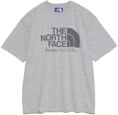 THE NORTH FACE PURPLE LABEL Grey Logo Print Loose-Fit Crewneck T-Shirt Unisex. NT3428N-Z Buy THE NORTH FACE PURPLE LABEL Grey Logo Print Loose-Fit Crewneck T-Shirt Unisex. NT3428N-Z