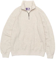 Order The North Face PURPLE LABEL Half-Zip Beige Sweatshirt Men’s Casual Pullover NT6201N-ZB
