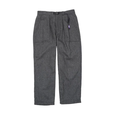 TNF PURPLE LABEL Herringbone Tweed Utility Pants Deep Gray Unisex NT5262N-CH