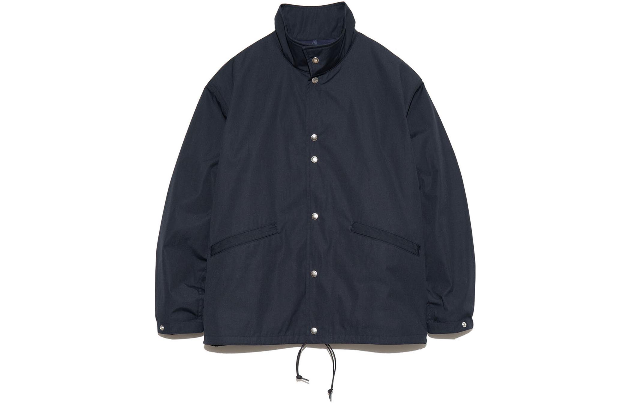 The North Face Purple Label High-Neck Navy Blue Casual Jacket Mens NP2353N-DN