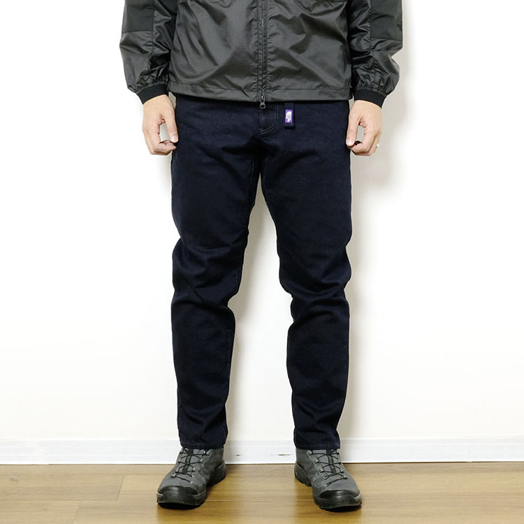 TNF Purple Label Indigo Black Belt Jeans Unisex NT5903N-IK 圖 3