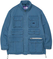The North Face PURPLE LABEL Indigo Field Jacket Light Indigo NP2312N-IB The North Face PURPLE LABEL Indigo Field Jacket Light Indigo NP2312N-IB