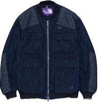 The North Face PURPLE LABEL Indigo Multi-Pocket Cargo Jacket NP2405N-ID The North Face PURPLE LABEL Indigo Multi-Pocket Cargo Jacket NP2405N-ID
