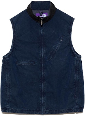 The North Face PURPLE LABEL Indigo Stroll Field Vest Jaket Tanpa Lengan Biru NY2356N-ID Buy The North Face PURPLE LABEL Indigo Stroll Field Vest Jaket Tanpa Lengan Biru NY2356N-ID