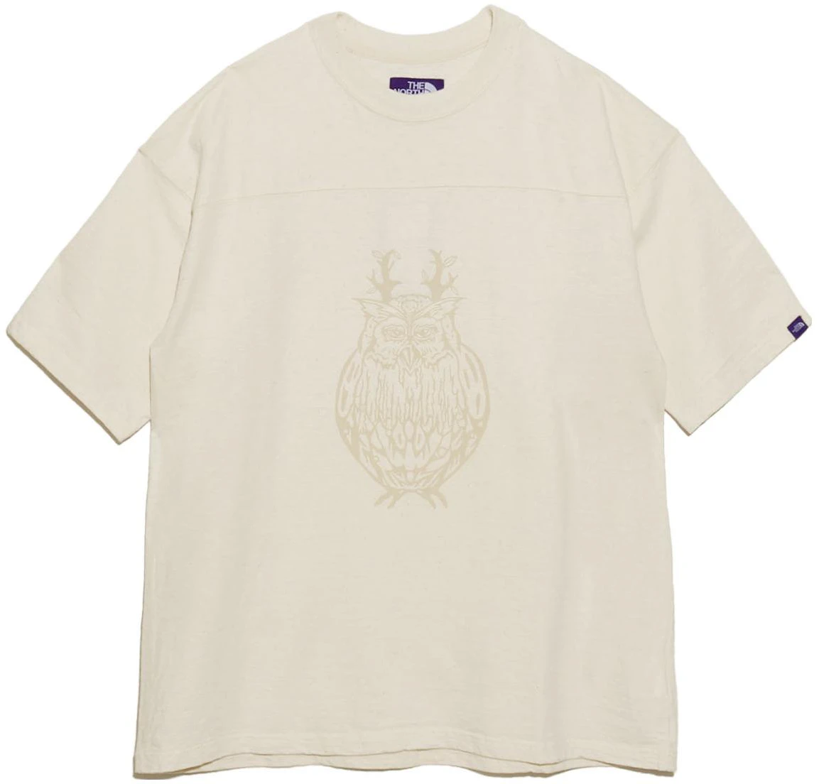 the-north-face-purple-label-ivory-graphic-tee-unisex-animal-print-crewneck-nt-3375-n-na