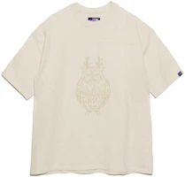 The North Face Purple Label Ivory Graphic Tee Unisex - Animal Print Crewneck NT3375N-NA The North Face Purple Label Ivory Graphic Tee Unisex - Animal Print Crewneck NT3375N-NA