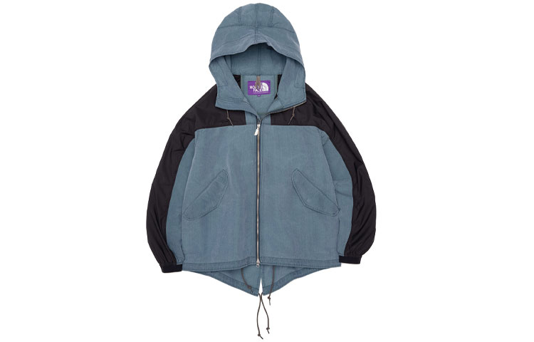 The North Face Purple Label Light Blue Hooded Parka NP2152N-IG
