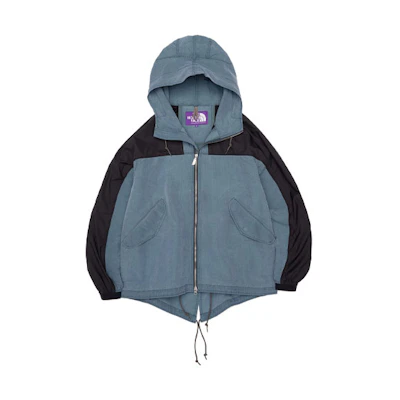 TNF Purple Label Light Blue Hooded Parka NP2152N-IG