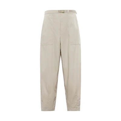 TNF PURPLE LABEL Logo Patch Mens Khaki Casual Trousers NT5064N-EC