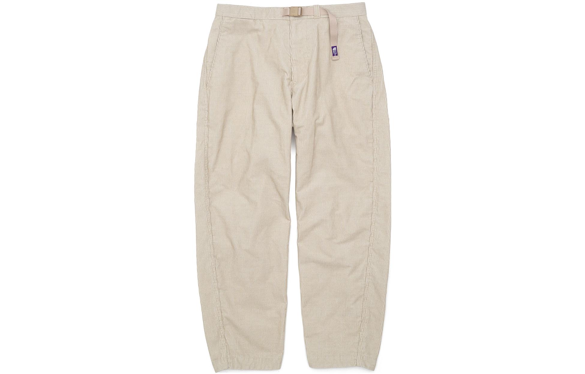 Buy The North Face PURPLE LABEL Pantalones Rectos con Logo Parche Khaki. NT5259N-LB