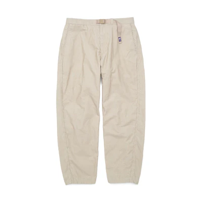 TNF PURPLE LABEL Logo Patch Straight Pants Khaki NT5259N-LB