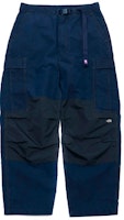 The North Face Purple Label Logo Windproof Cargo Pants Indigo NT5153N-ID The North Face Purple Label Logo Windproof Cargo Pants Indigo NT5153N-ID