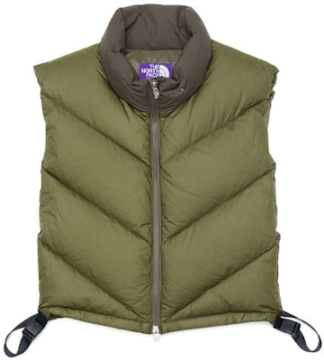 THE NORTH FACE PURPLE LABEL 經典標誌拉鍊背心 橄欖綠 男女休閒款式。 NN8156N-KG Order THE NORTH FACE PURPLE LABEL 經典標誌拉鍊背心 橄欖綠 男女休閒款式。 NN8156N-KG